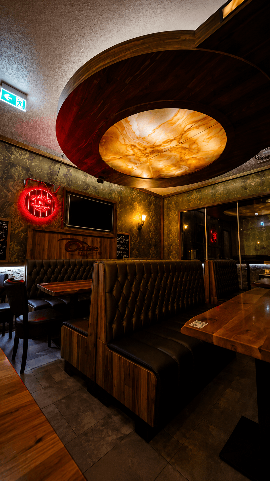 Ambiente im Oase Deluxe Restaurant Berlin Mitte